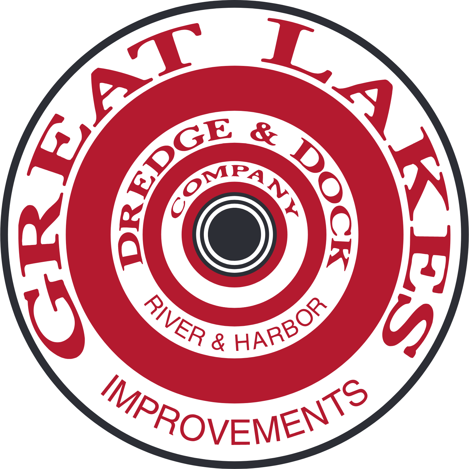 Great Lakes Dredge & Dock Corp. logo (transparent PNG)