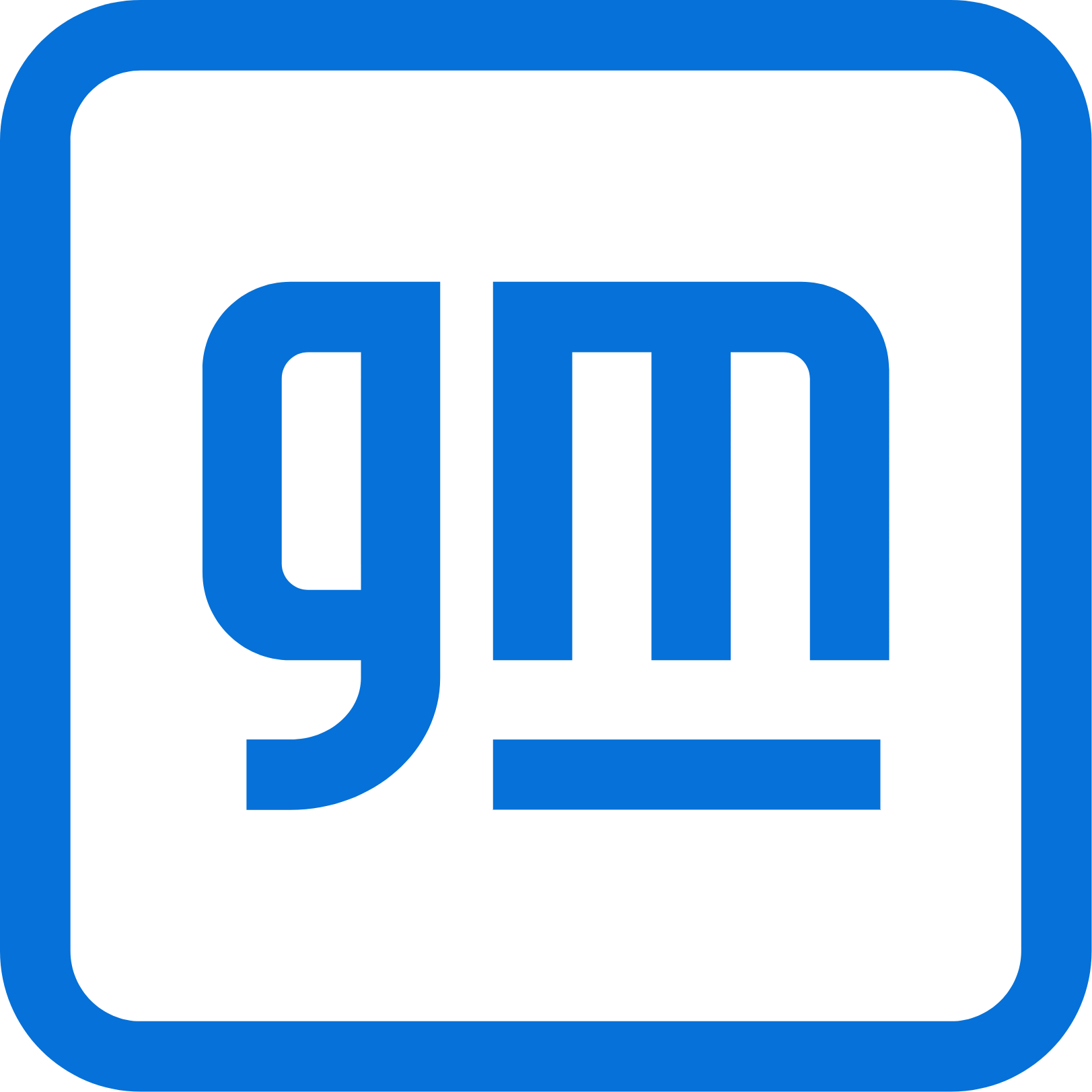 General Motors logo (transparent PNG)