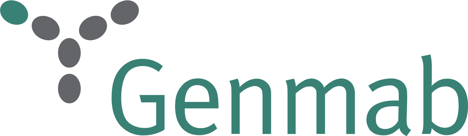 Genmab logo large (transparent PNG)
