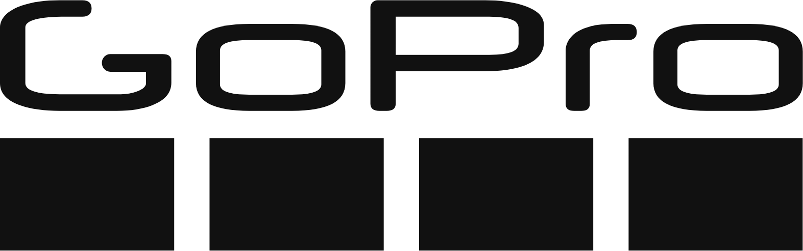 GoPro logo (transparent PNG)