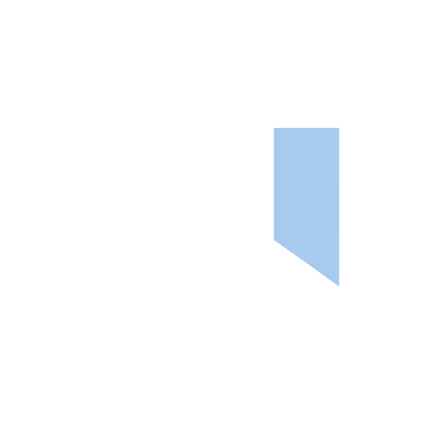 Granite Real Estate logo pour fonds sombres (PNG transparent)