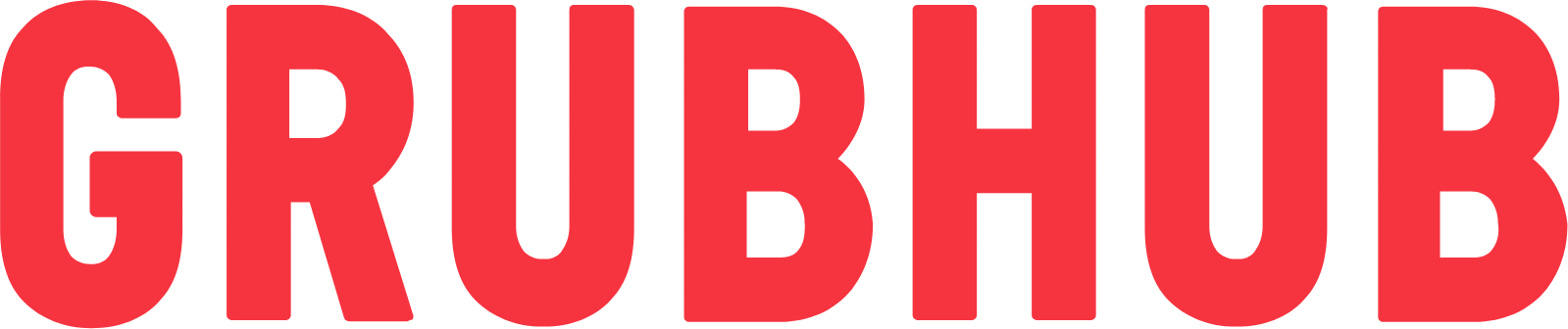 Grubhub
 logo large (transparent PNG)