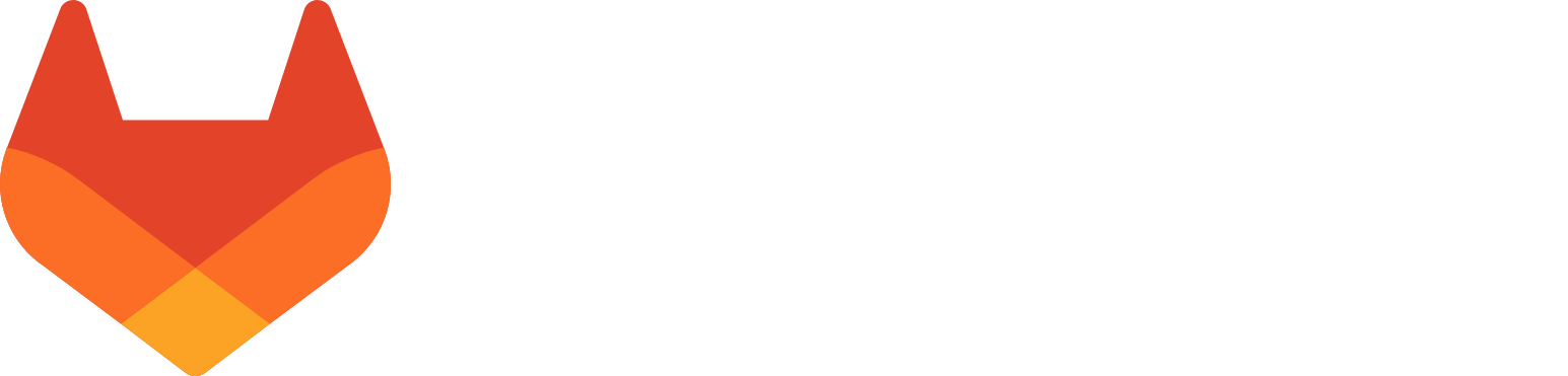 GitLab logo grand pour les fonds sombres (PNG transparent)