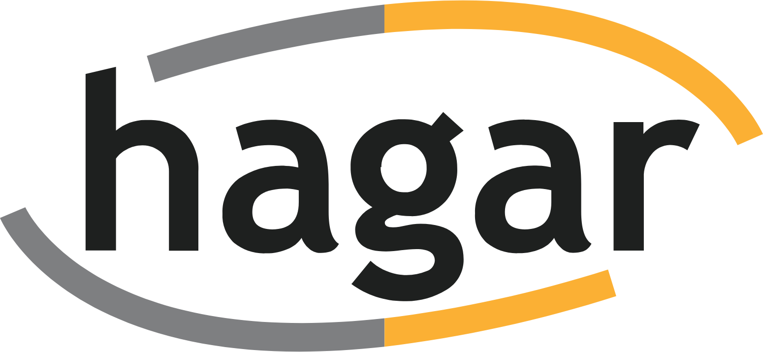 Hagar hf. logo in transparent PNG and vectorized SVG formats