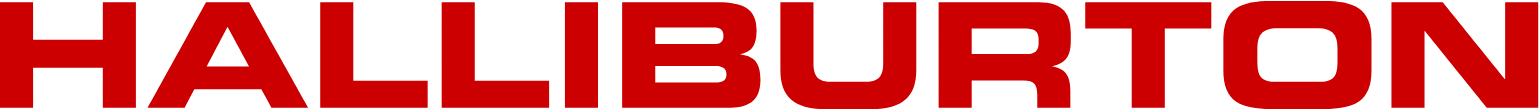 Halliburton logo large (transparent PNG)