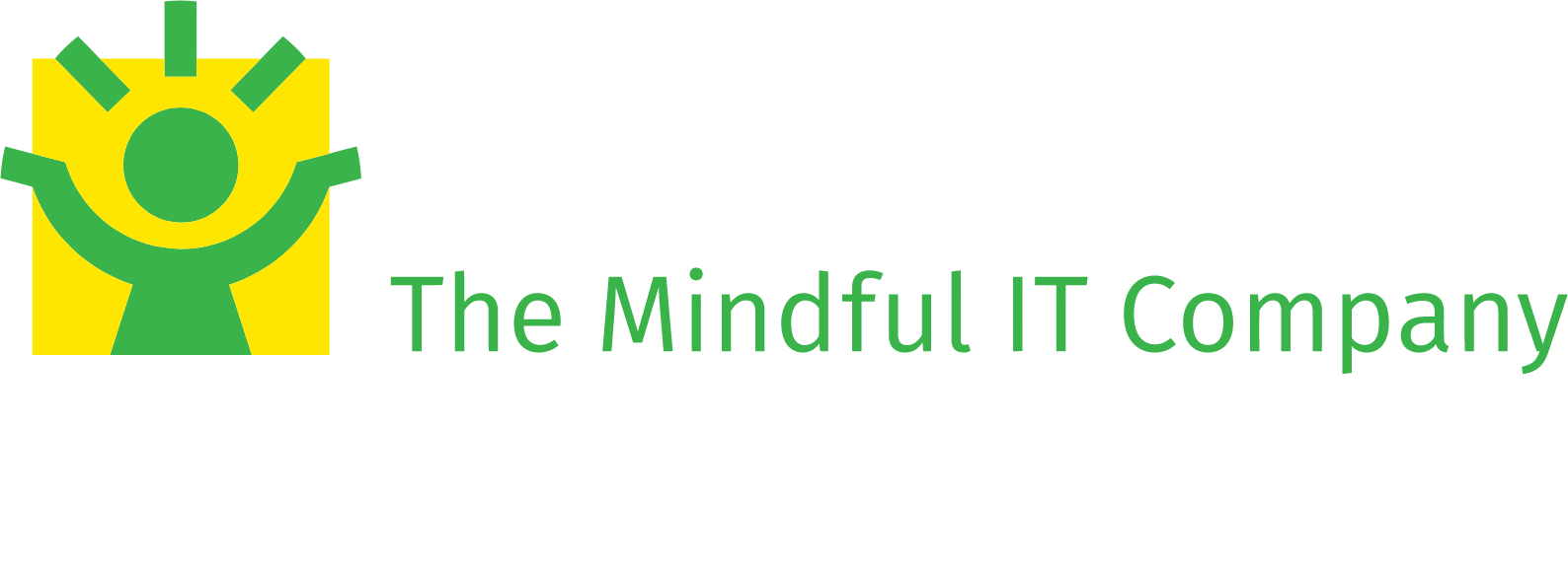 Happiest Minds Technologies logo grand pour les fonds sombres (PNG transparent)