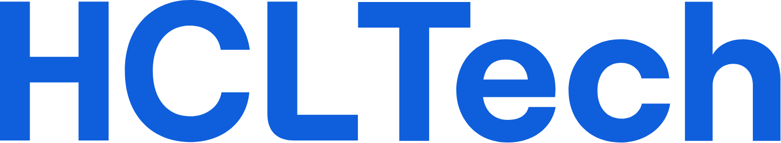 HCL Technologies logo in transparent PNG and vectorized SVG formats