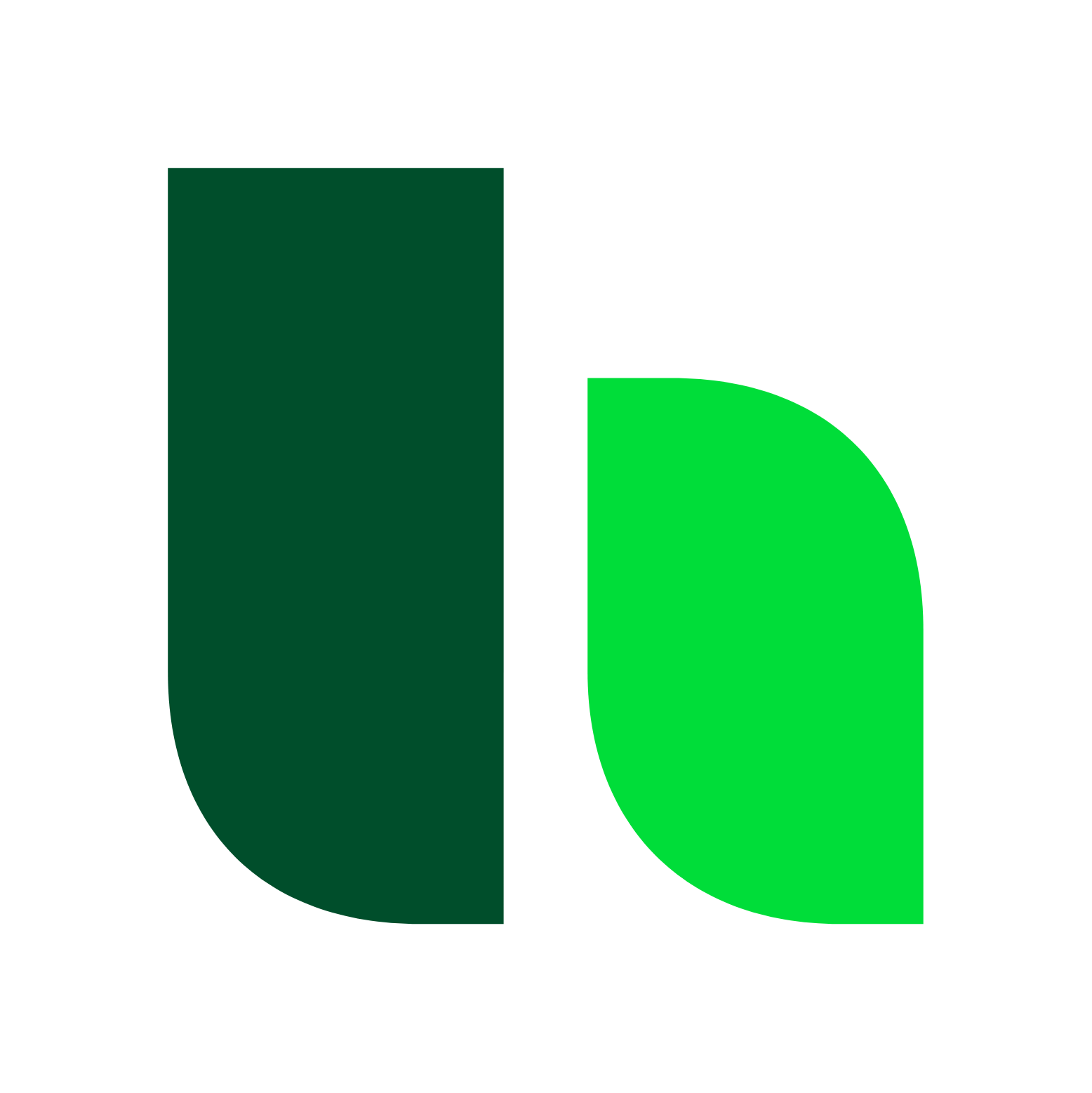 HeidelbergCement Logo für dunkle Hintergründe (transparentes PNG)