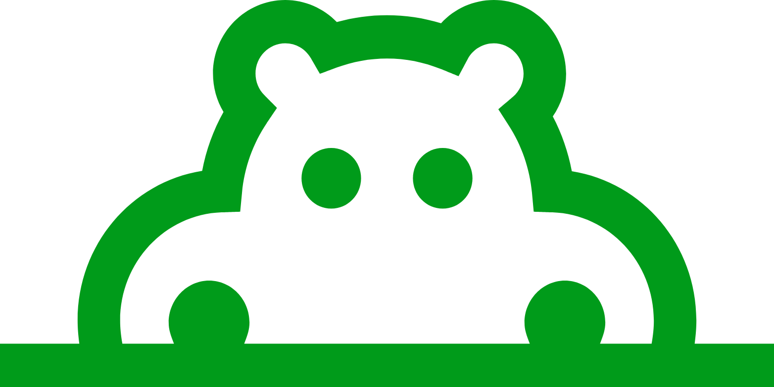 Hippo logo (transparent PNG)