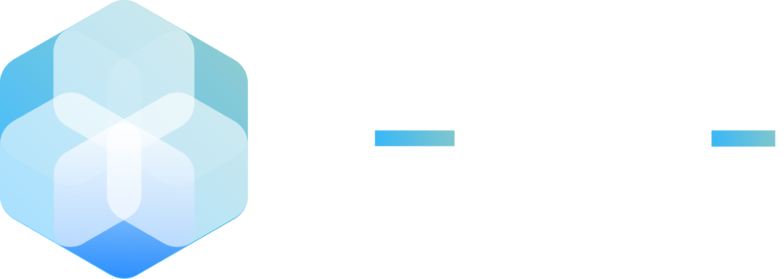 HIVE Blockchain Technologies logo large for dark backgrounds (transparent PNG)