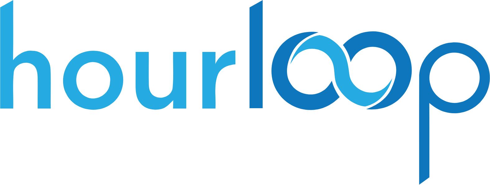 Hour Loop Logo im transparenten PNG- und vektorisierten SVG-Format