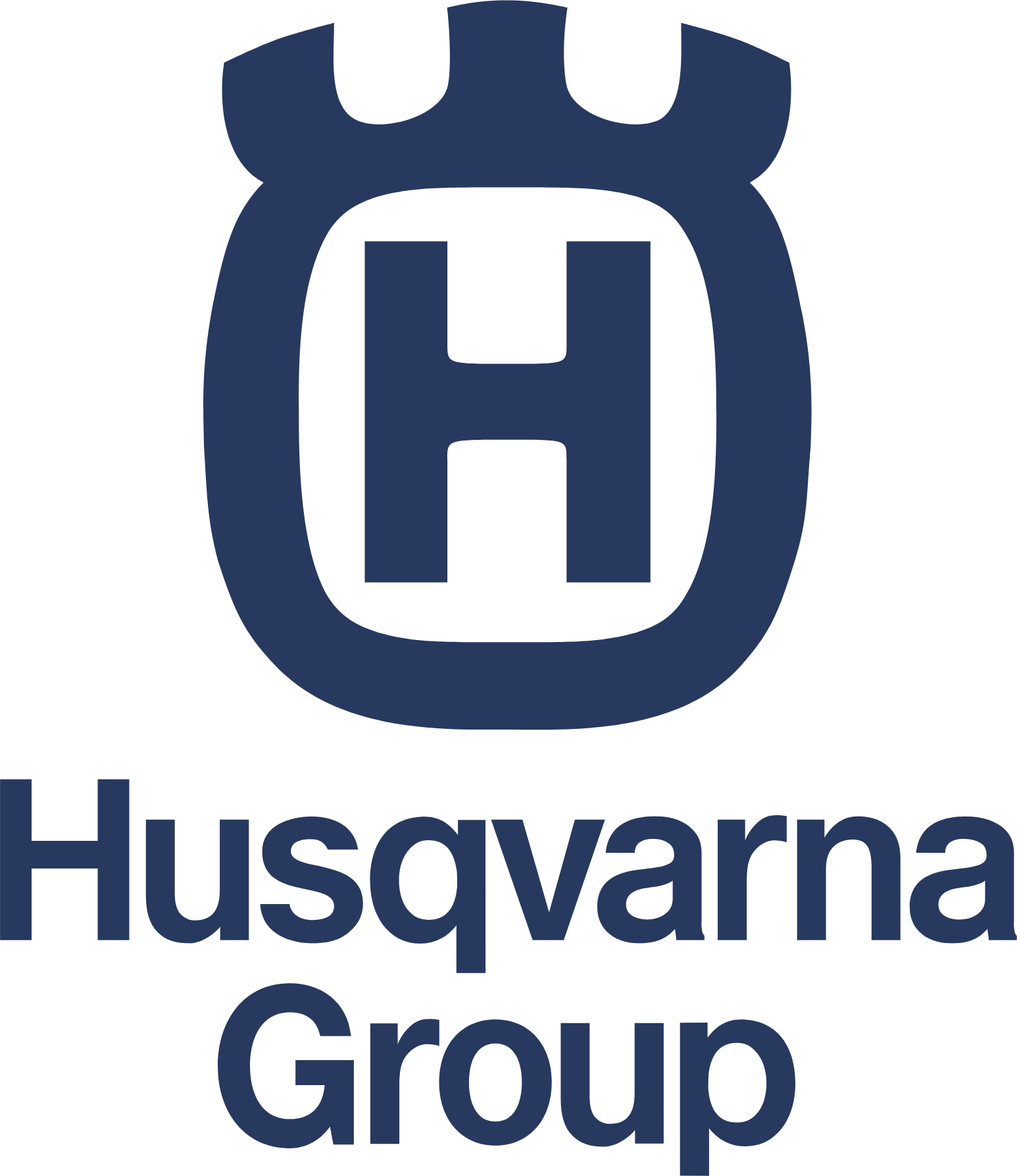 Husqvarna logo large (transparent PNG)