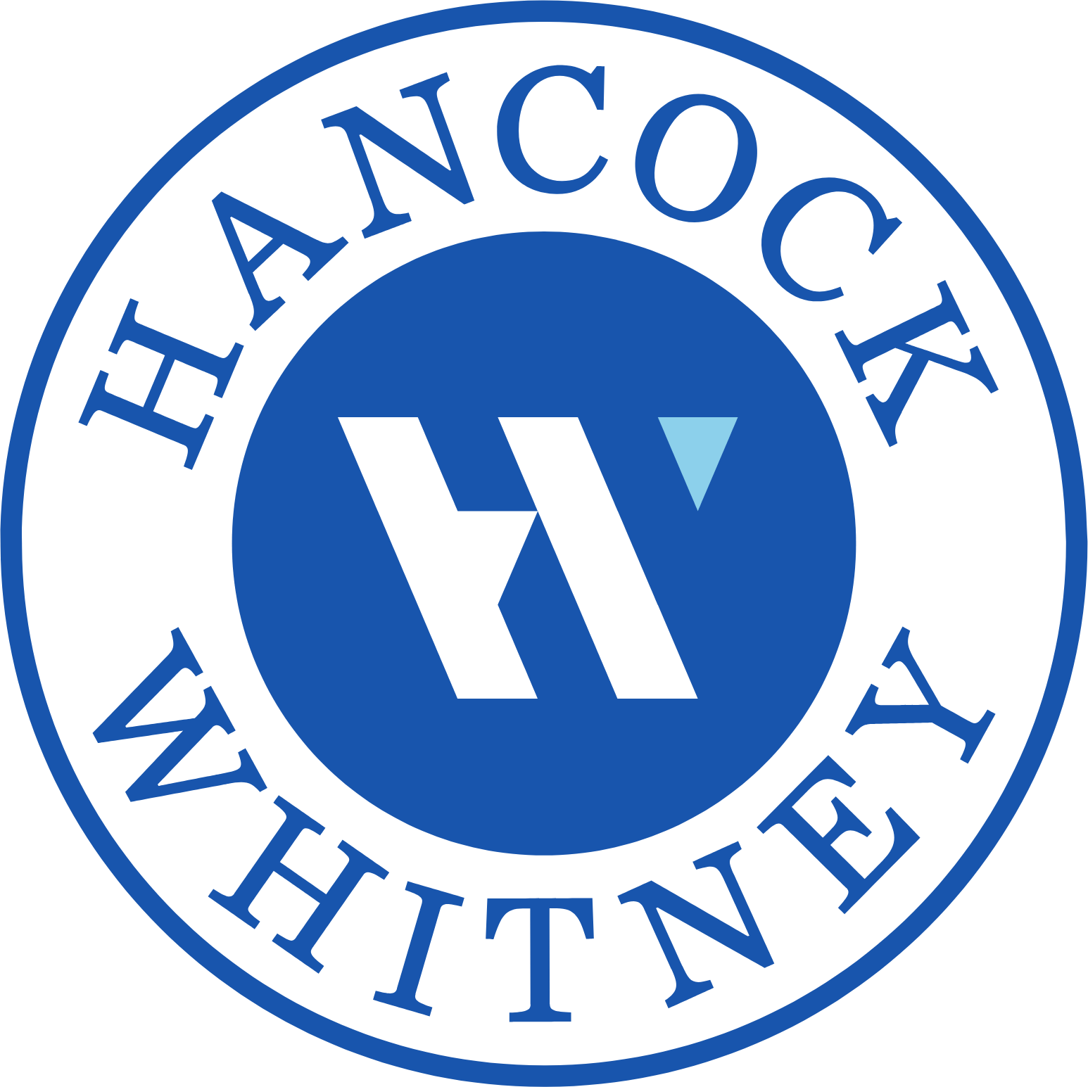 Hancock Whitney logo (transparent PNG)