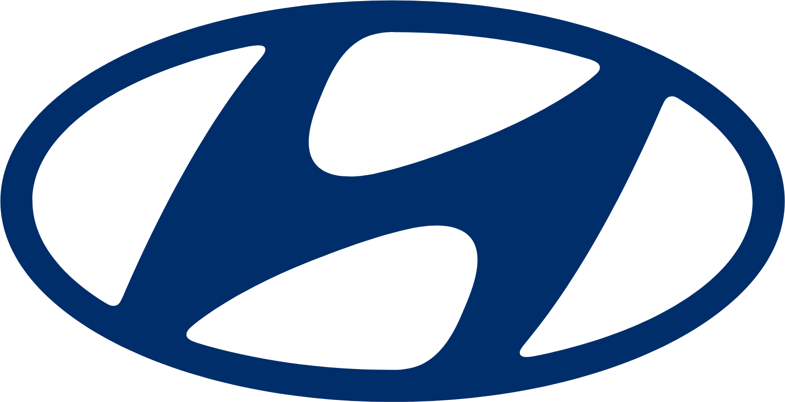 Hyundai logo (transparent PNG)