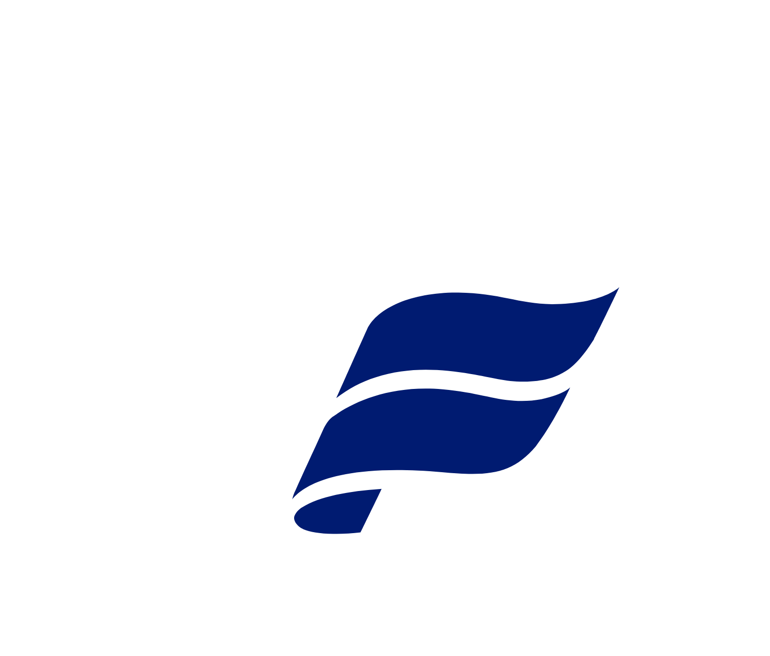 Icelandair Logo für dunkle Hintergründe (transparentes PNG)