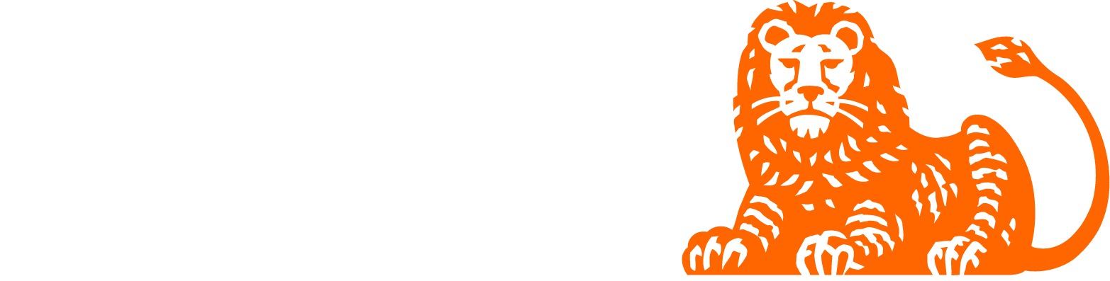 ING
 logo grand pour les fonds sombres (PNG transparent)