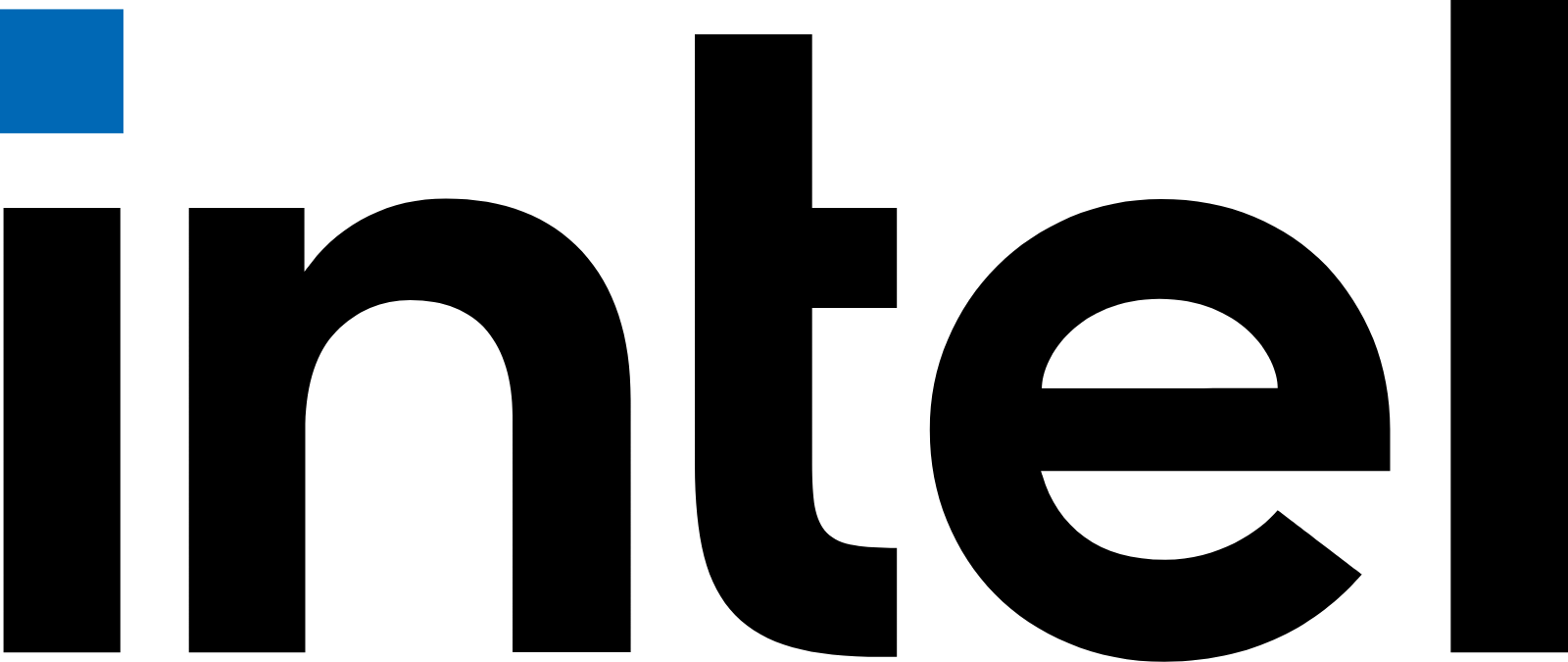 Intel logo (transparent PNG)