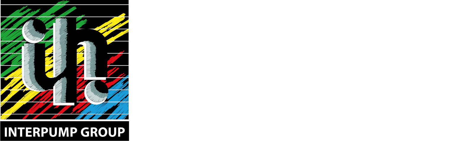 Interpump Group logo grand pour les fonds sombres (PNG transparent)