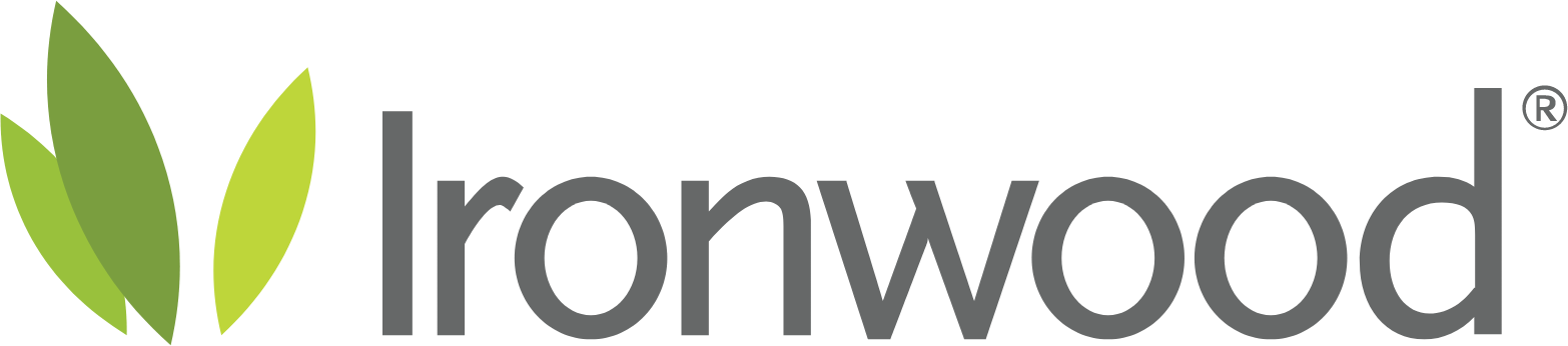 Ironwood Pharmaceuticals
 logo large (transparent PNG)