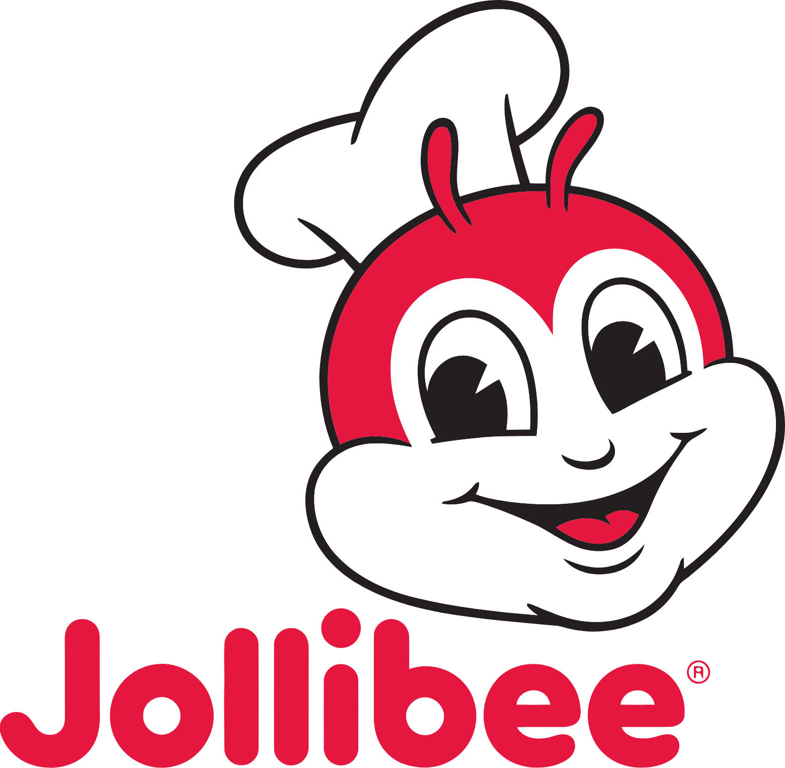 Jollibee logo large (transparent PNG)