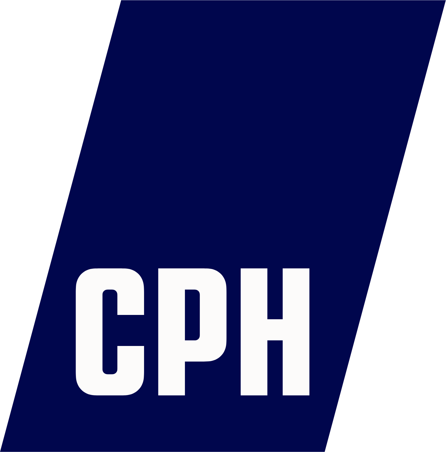 Copenhagen Airport logo (transparent PNG)