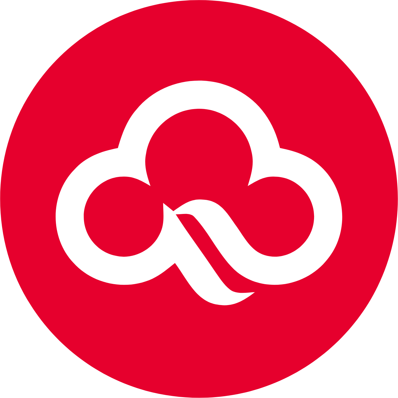 Kingsoft Cloud logo (transparent PNG)