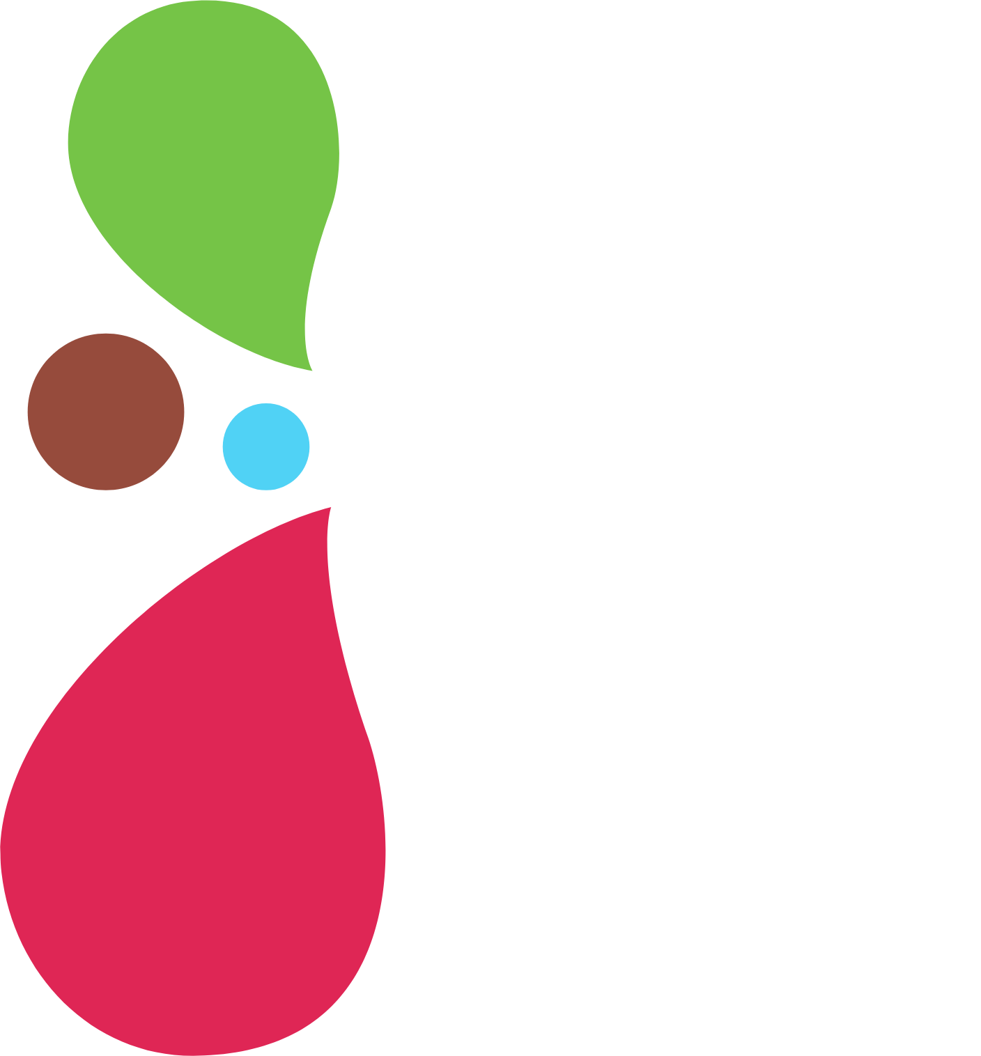 Keurig Dr Pepper logo for dark backgrounds (transparent PNG)