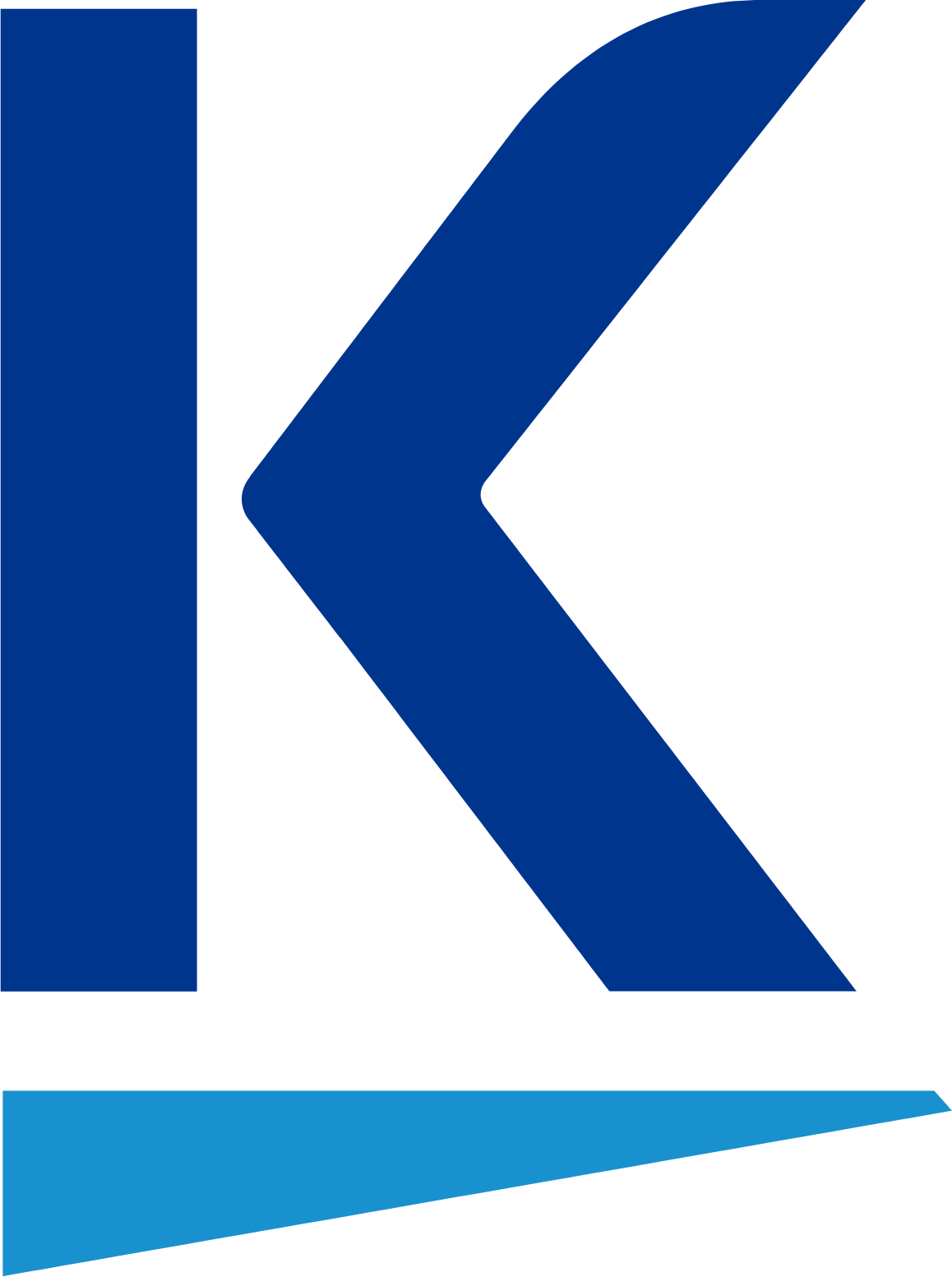 Kforce logo in transparent PNG format