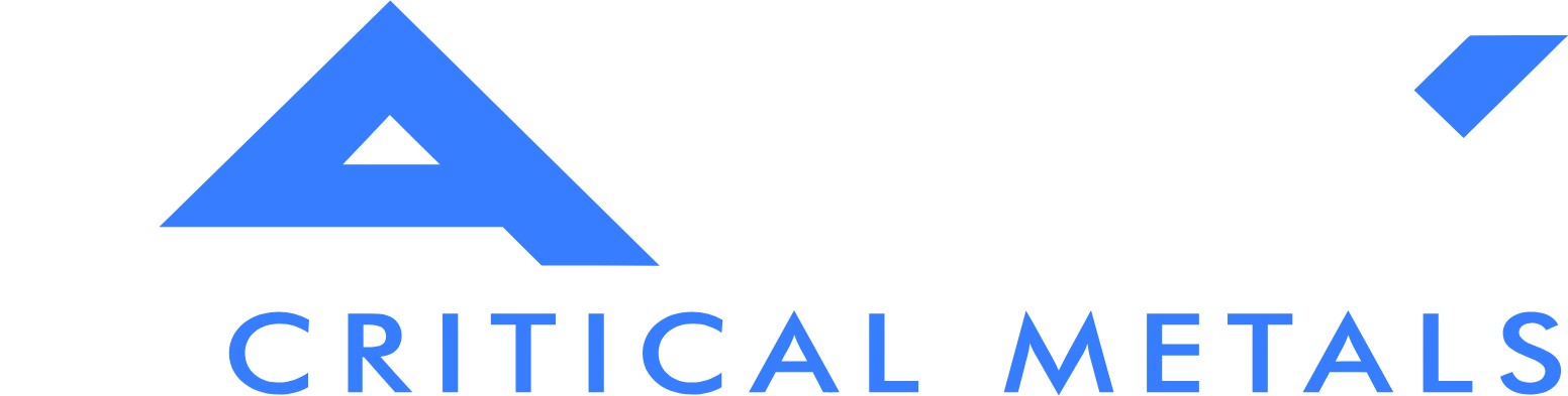 Apex Critical Metals Logo groß für dunkle Hintergründe (transparentes PNG)