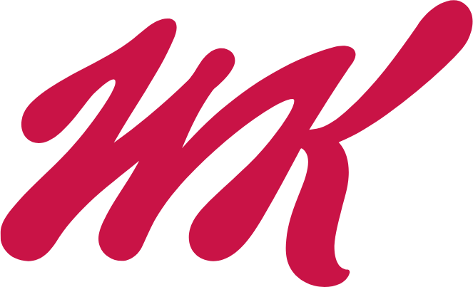 WK Kellogg logo in transparent PNG and vectorized SVG formats