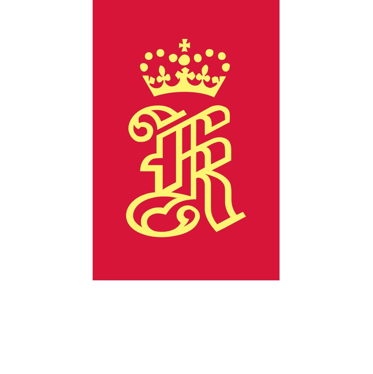 Kongsberg Gruppen Logo groß für dunkle Hintergründe (transparentes PNG)