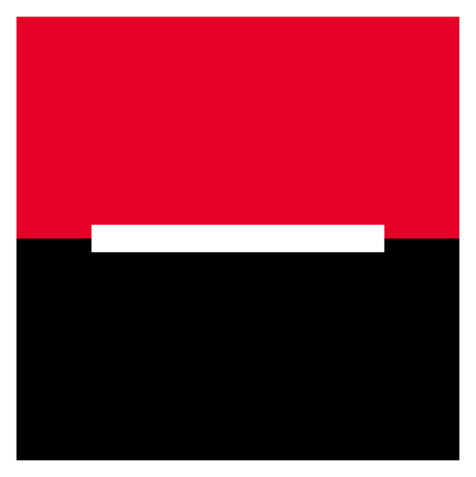 Komerční banka Logo für dunkle Hintergründe (transparentes PNG)