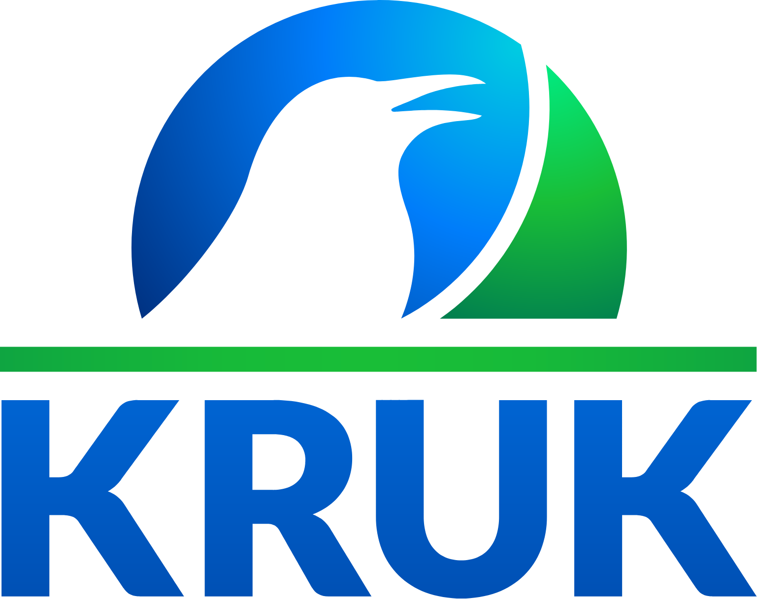 KRUK Spólka Akcyjna logo large (transparent PNG)