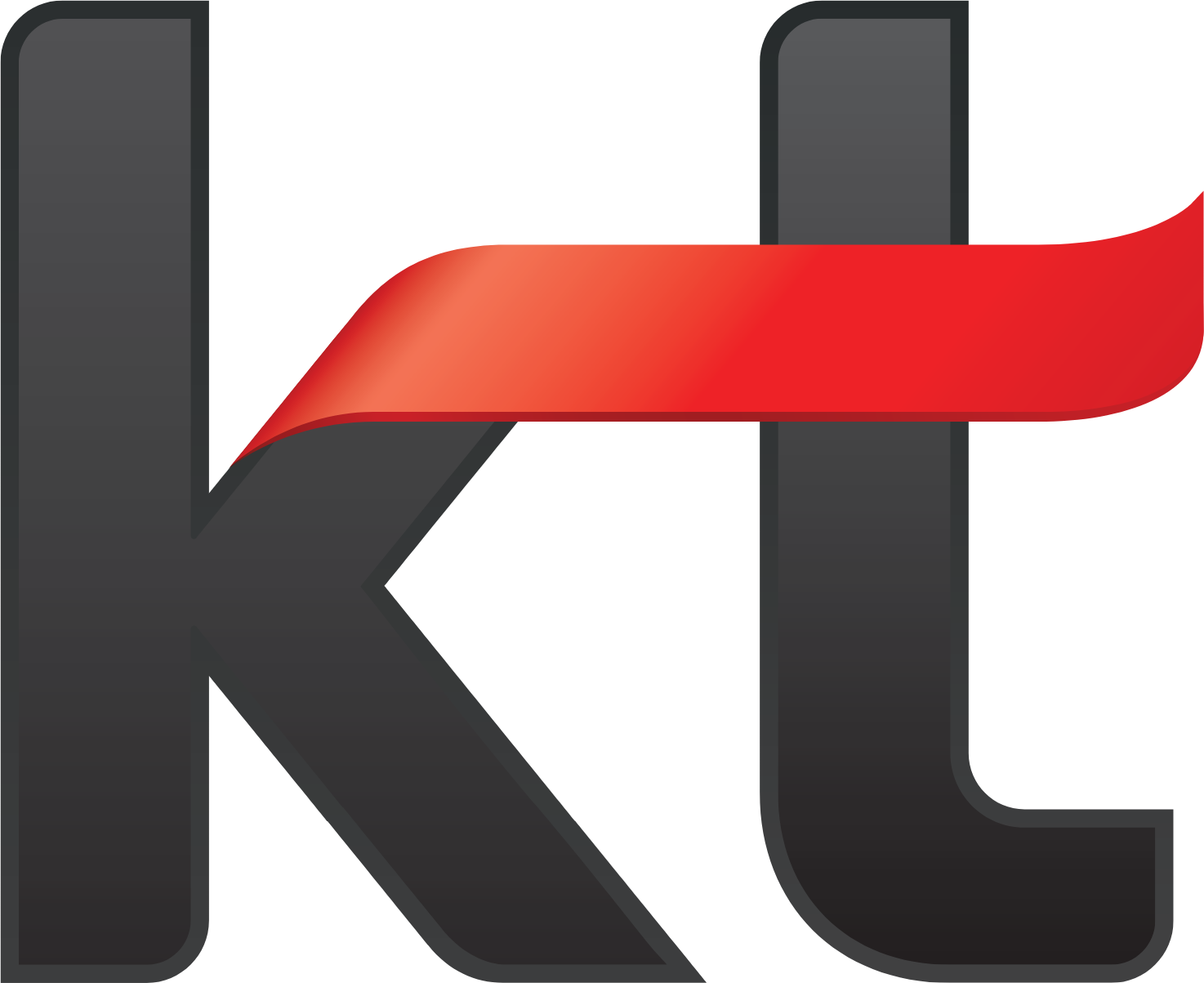 KT Corporation logo (transparent PNG)