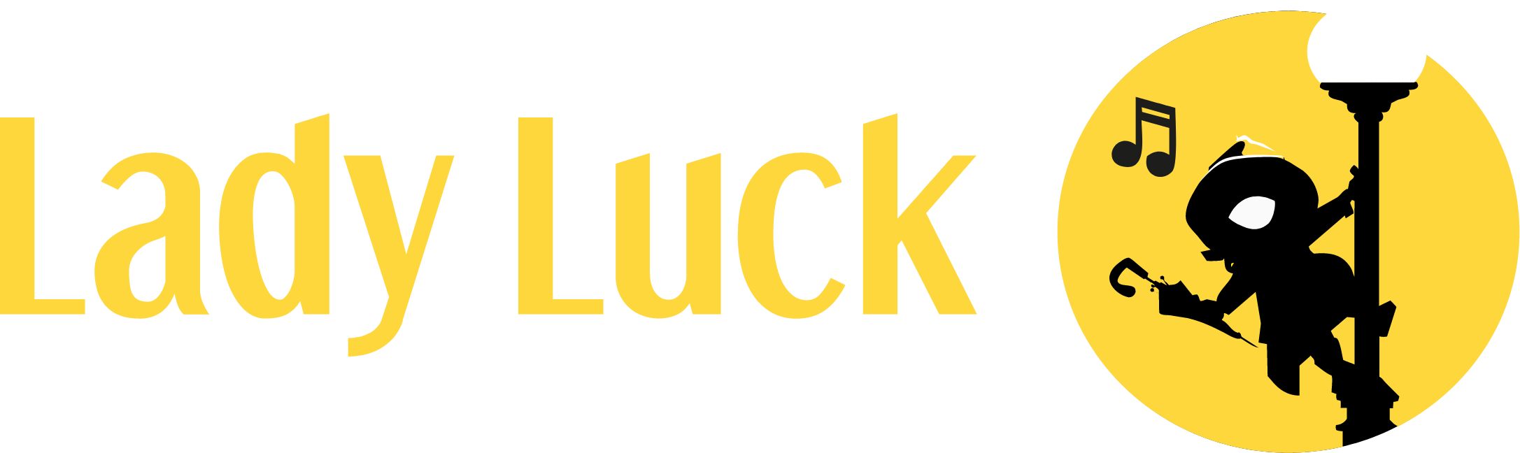 LL Lucky Games logo fulle size on a dark background (transparent PNG)