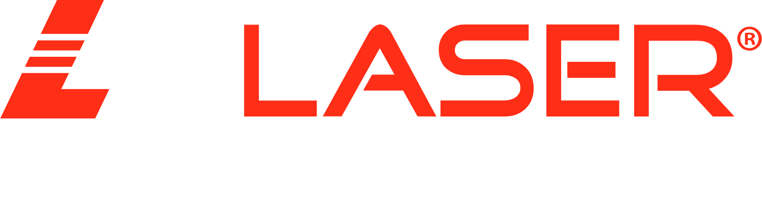 Laser Photonics logo grand pour les fonds sombres (PNG transparent)