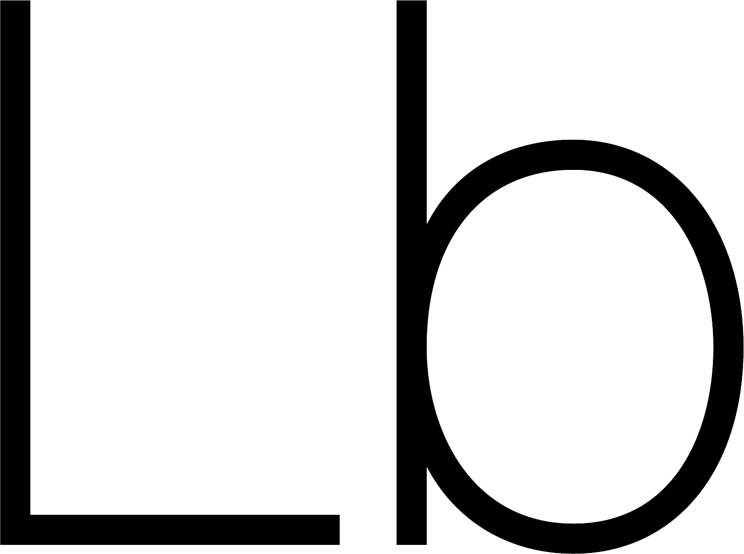 L Brands logo (transparent PNG)