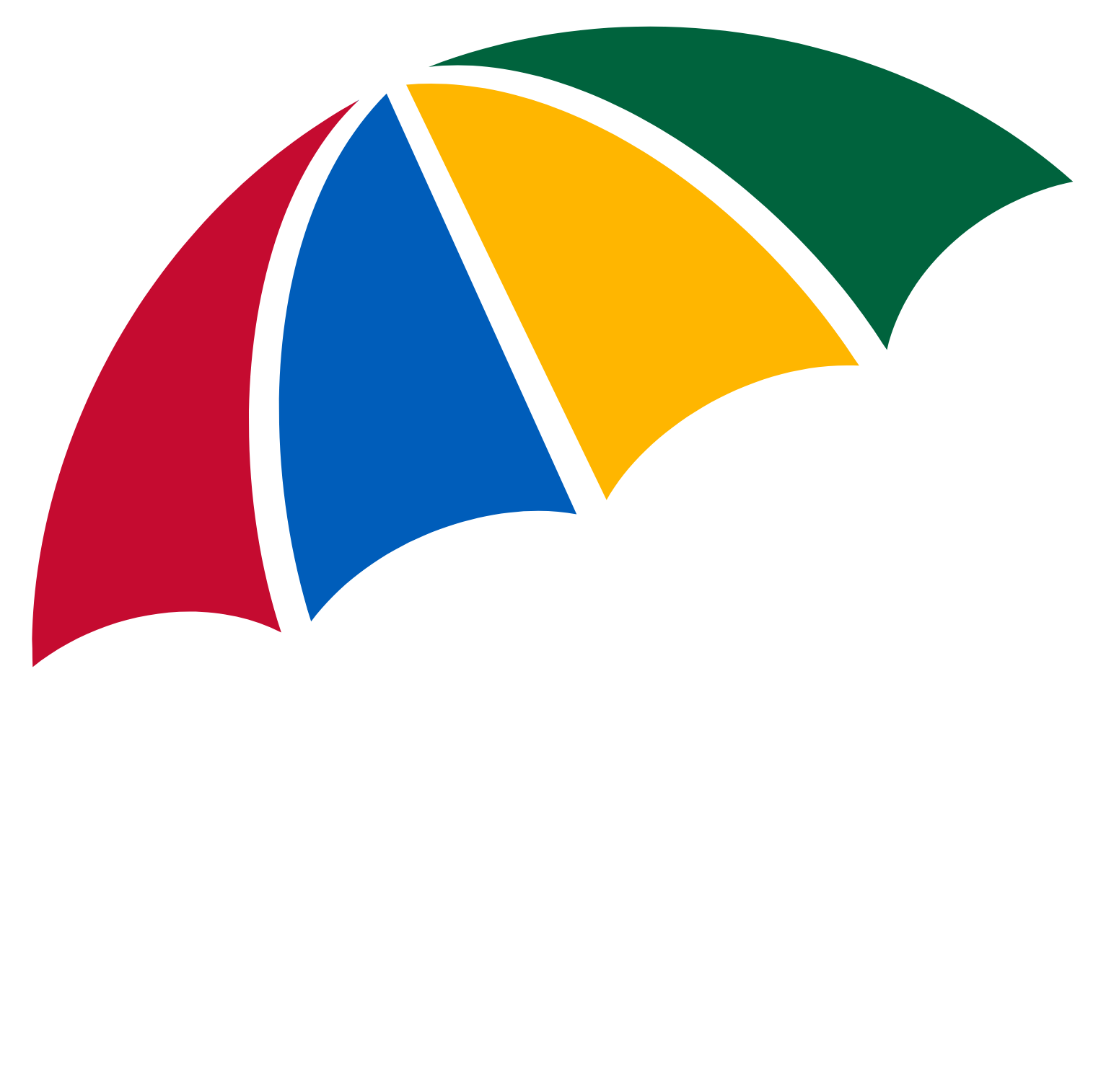 Legal & General Logo für dunkle Hintergründe (transparentes PNG)