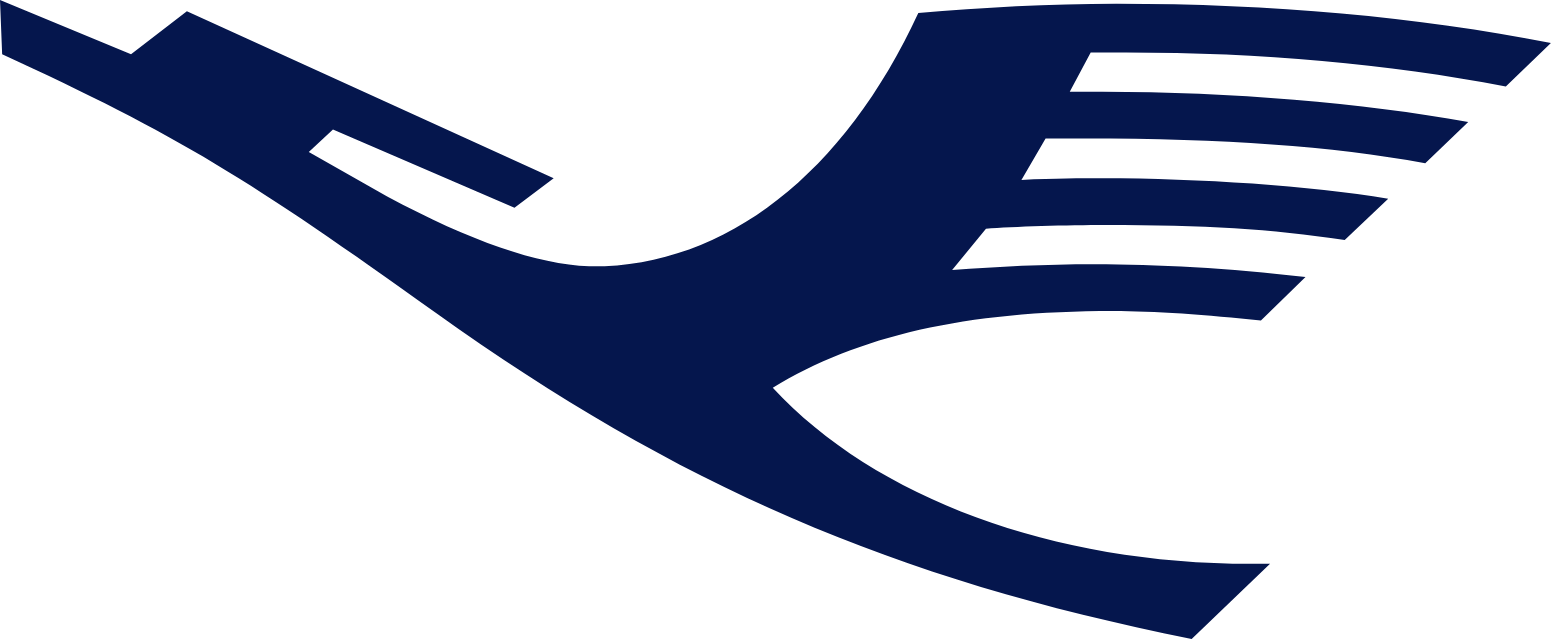 Lufthansa logo (transparent PNG)