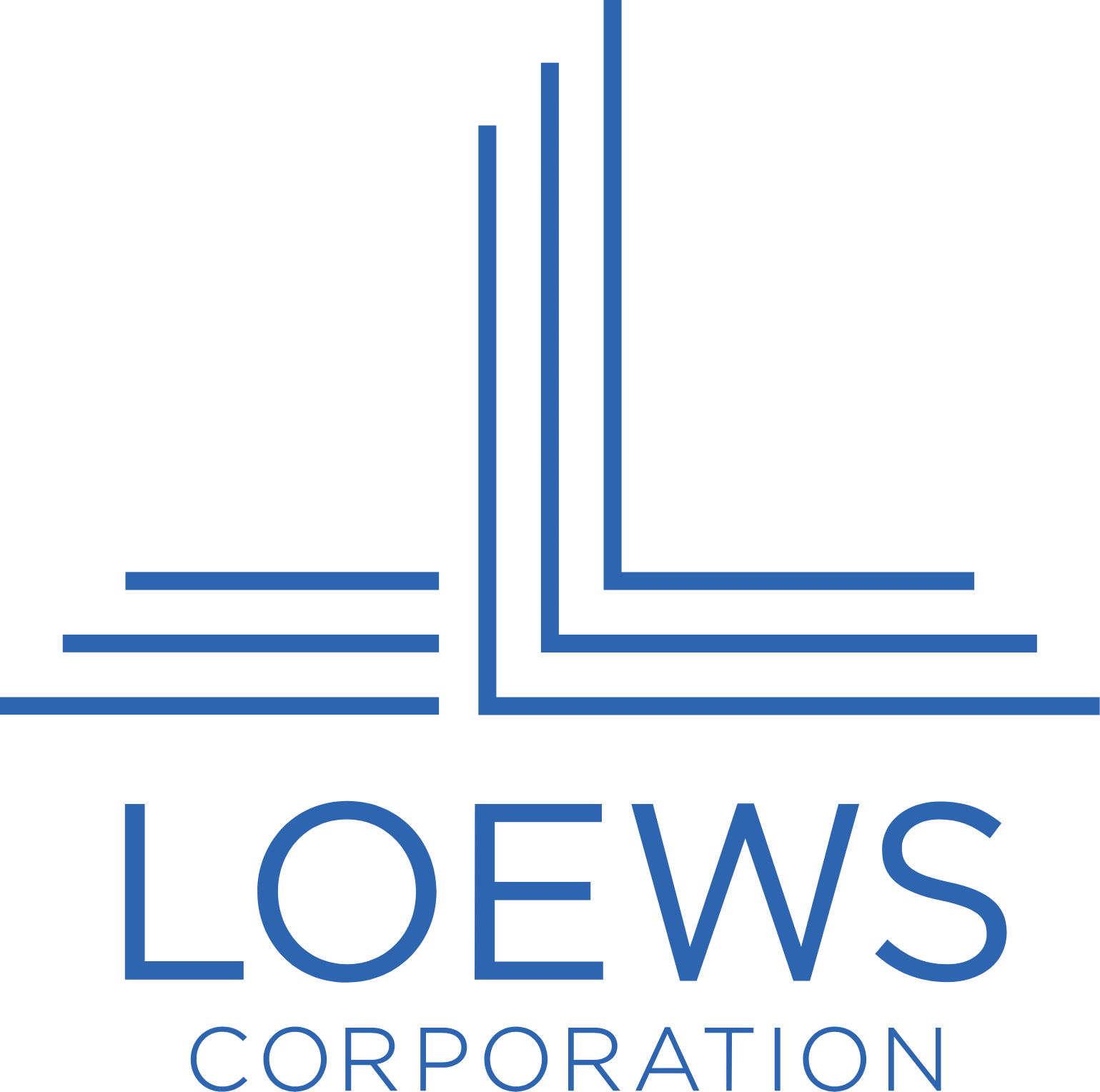 Loews Corporation
 logo large (transparent PNG)