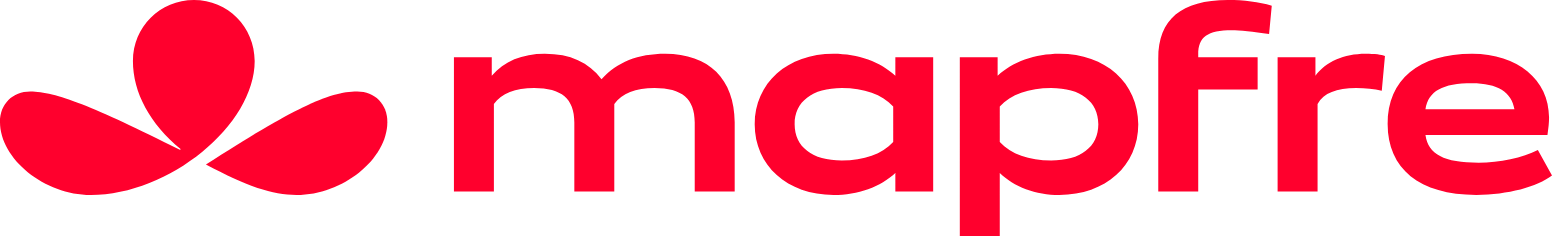 Mapfre logo large (transparent PNG)