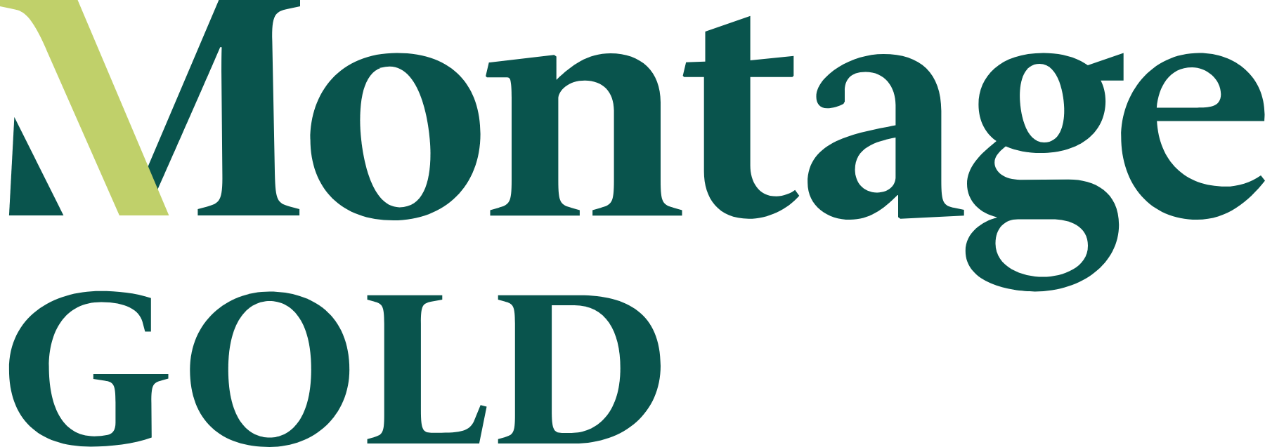 Montage Gold Corp. logo large (transparent PNG)