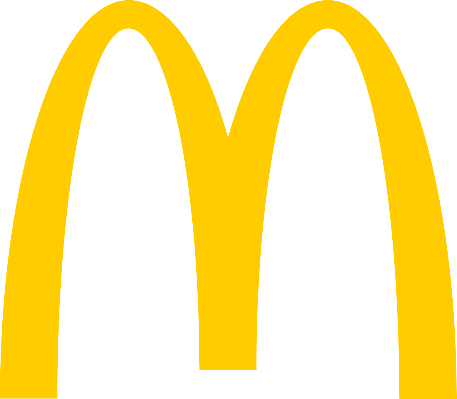 McDonald logo (transparent PNG)