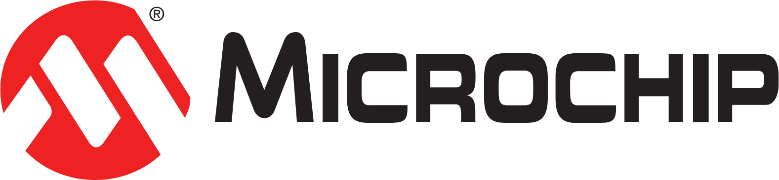 Microchip Technology logo large (transparent PNG)