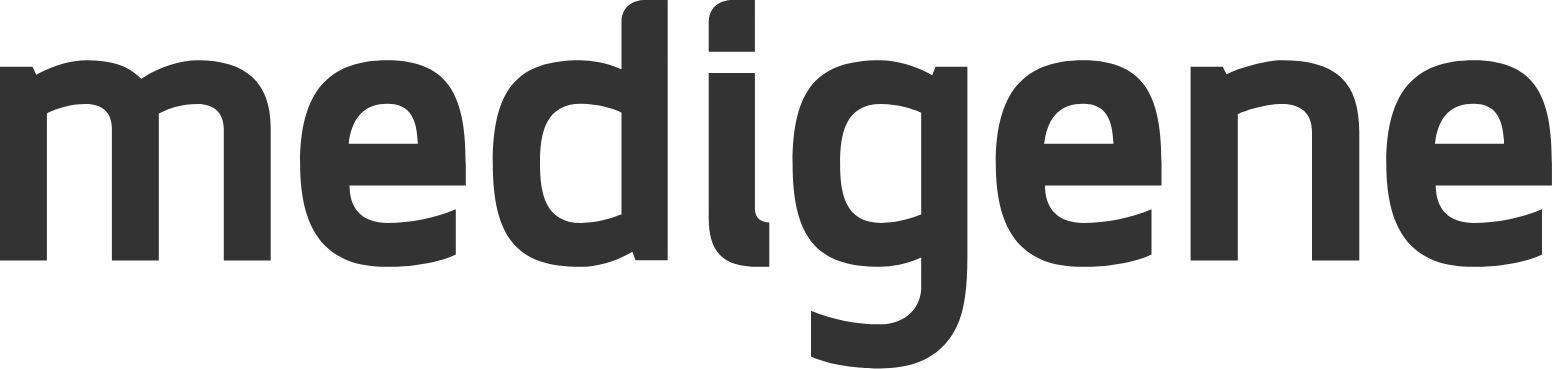 Medigene AG logo large (transparent PNG)