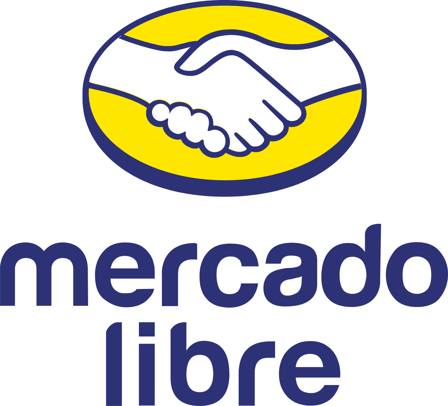 MercadoLibre logo large (transparent PNG)
