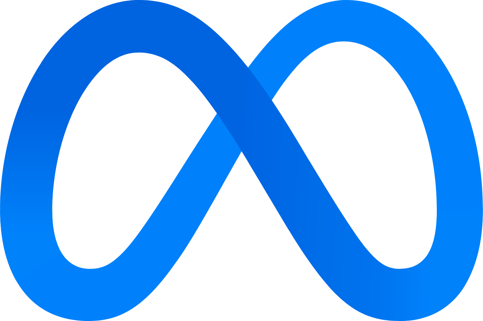 Meta Platforms (Facebook) logo (transparent PNG)
