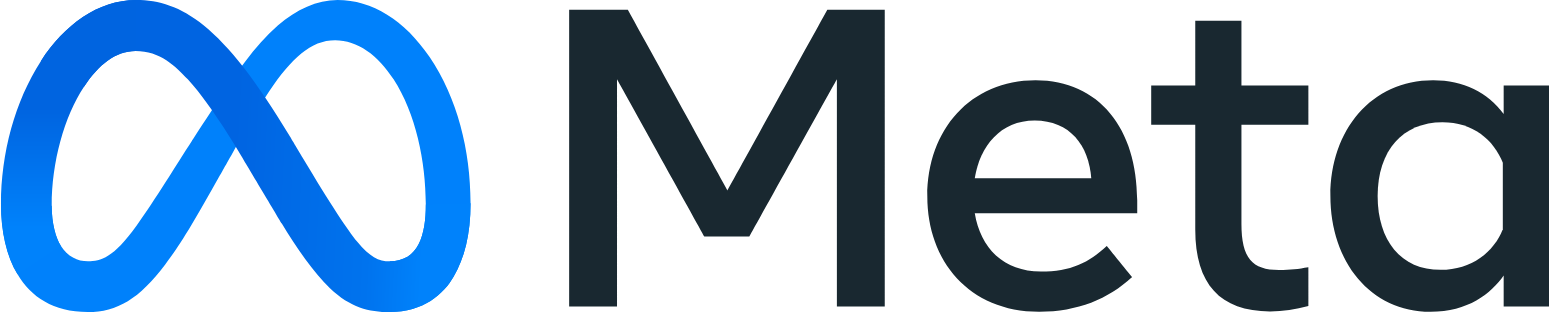 Meta Platforms (Facebook) logo large (transparent PNG)