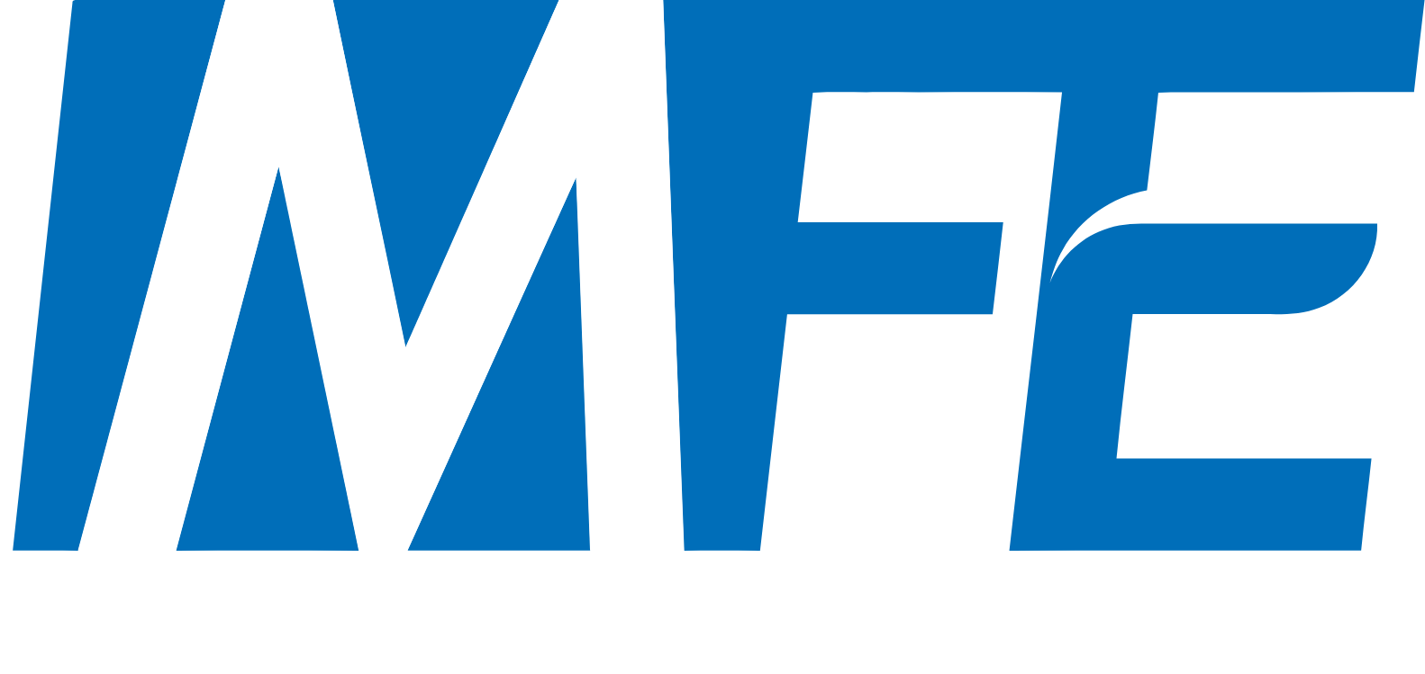 MFE-Mediaforeurope Logo groß für dunkle Hintergründe (transparentes PNG)