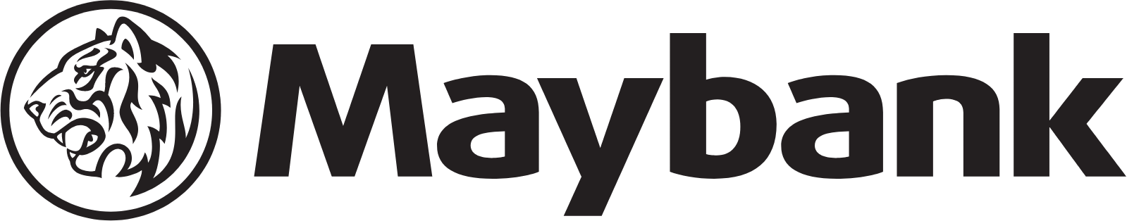 Maybank logo large (transparent PNG)